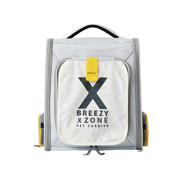 Рюкзак-переноска для кошек Petkit Outdoor X-Zone Cat Backpack (Gray) - 1
