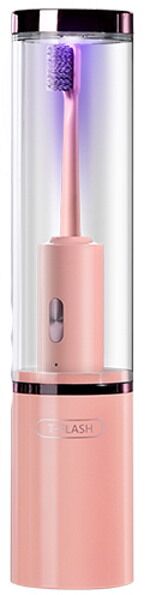 Электрическая зубная щетка со стерилизатором T-Flash UV Sterilization Toothbrush, pink - 9