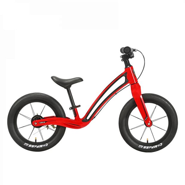Беговел с тормозами Montasen Alloy Childrens Toy Scooter 14 inch (Red) - 4