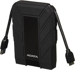 Внешний жесткий диск Portable HDD 2TB ADATA HD710 Pro (Black), IP68, USB 3.2 Gen1, 133x99x27mm, 390g