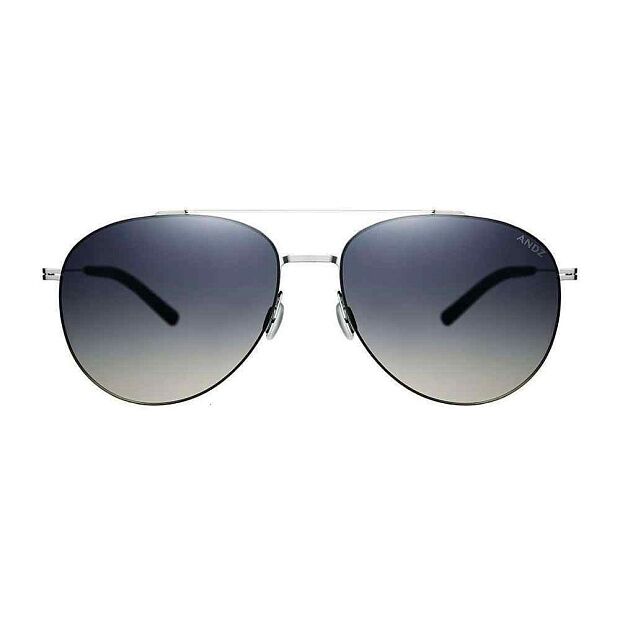 Солнцезащитные очки ANDZ Nylon Polarized Blue Film Aviator Mirror A1001 C3B (Black/Черный) - 1