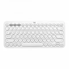 Клавиатура Logitech Wireless Bluetooth Keyboard K380 (White/Белый) - Фото