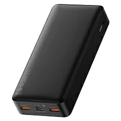 Портативный аккумулятор BASEUS Bipow Digital Display 20W, 3A, 20000 мА⋅ч, (Black) - Фото