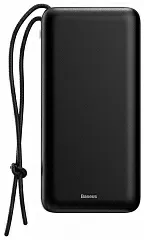 Внешний аккумулятор Baseus Mini Q PD Quick Charger Power Bank 20000mAh (Black/Черный) - Фото