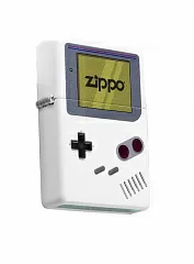 Зажигалка Zippo Lighter Painted Childhood Windproof Machine (White/Белый) - Фото