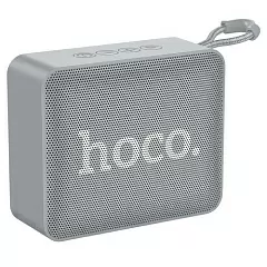 Колонка Hoco BS51 Gold Brick серый - Фото