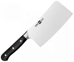 Кухонный нож HuoHou Fire Molybdenum Vanadium Steel Kitchen Knife 170mm. (Black/Черный) - Фото