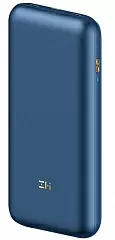 Внешний аккумулятор ZMI 10 Power Bank 20000 mAh Bidirectional Quick Charge QB823 (Blue/Синий) - Фото