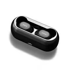 Беспроводные Bluetooth наушники QCY Т1С (Black/Черный) - Фото