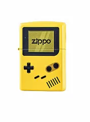 Зажигалка Zippo Lighter Painted Childhood Windproof Machine (Yellow/Желтый) - Фото