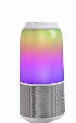 Портативная колонка с подсветкой Velev V03 Colorful Lighting Sound (White/Белый) - Фото