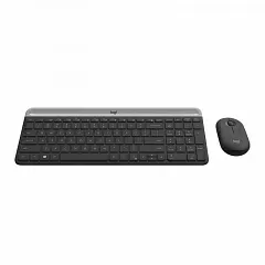 Клавиатура и компьютерная мышь Logitech Wireless Keyboard And Mouse Set Mk470 (Black/Черный) - Фото