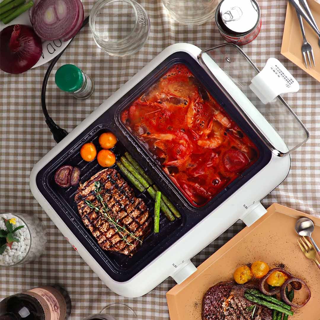 Электрическая сковорода Xiaomi Hathome Nordic