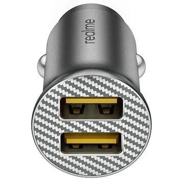 Автомобильное зарядное устройство Realme Car Charger 33W (RTX2121) серебро - 3