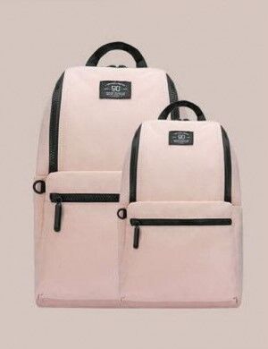 Набор рюкзаков Xiaomi Parent-child travel leisure backpack largesmall (Pink) - 2