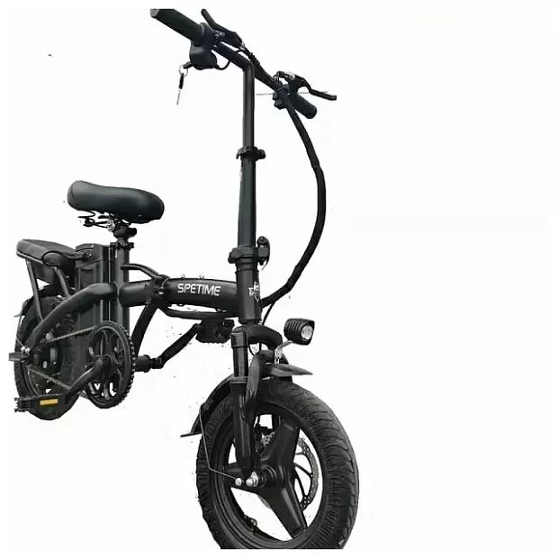 Электровелосипед Spetime E-Bike S6 Air Black RU - 1
