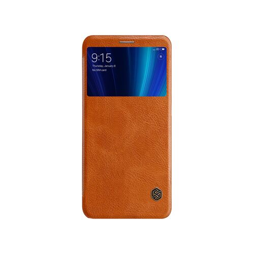 Чехол-книжка для Xiaomi Mi A2/6X Nillkin Qin Leather Case (Brown/Коричневый) 