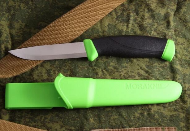 Нож Morakniv Companion Green, нержавеющая сталь, 12158 - 3