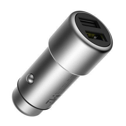 Автомобильная зарядка ZMi Car Charger AP821 (Silver/Серебристый) - 4