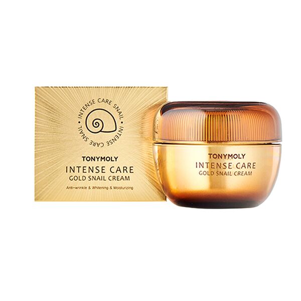 TONYMOLY INTENSE CARE GOLD SNAIL CREAM Крем для лица с муцином улитки - 2