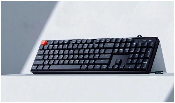 Механическая проводная клавиатура Xiaomi Wired Mechanical Keyboard (JXJP01MW) Red Switch black - 1