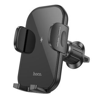 Автомобильный держатель Hoco HW4 Journey Wireless черный - 3