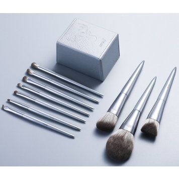 Набор кистей для макияжа Xiaomi MSQ Magic Silk Kou Makeup Brush 8 (Silver) - 2