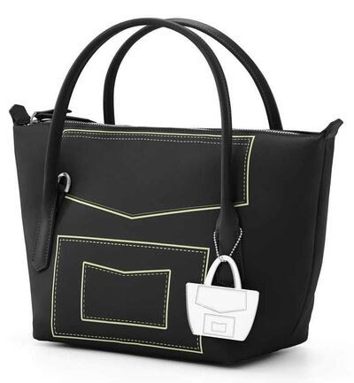 Сумка женская Ninetygo Travel Capsule Crossbody Bag Black (90BXPLF22132W) - 2