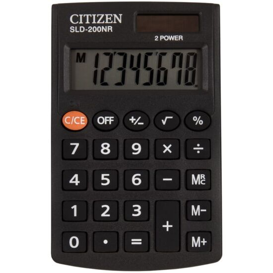 Калькулятор CITIZEN SLD-200NR, черный - 2