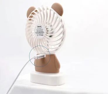 Вентилятор Baseus Dharma Bear Fan (Brown/Коричневый) - 6