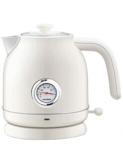 Чайник с датчиком температуры Qcooker Retro Electric Kettle 1.7L (White/Белый) RU - 4