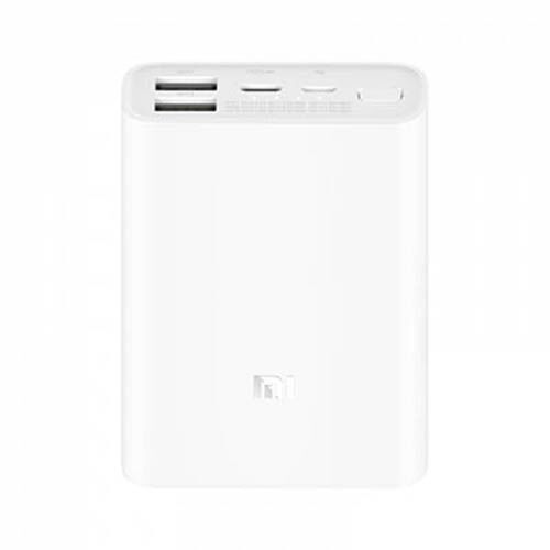 Внешний аккумулятор повербанк Xiaomi Mi Pocket Edition 10000 mAh PB1022ZM (White) - 3