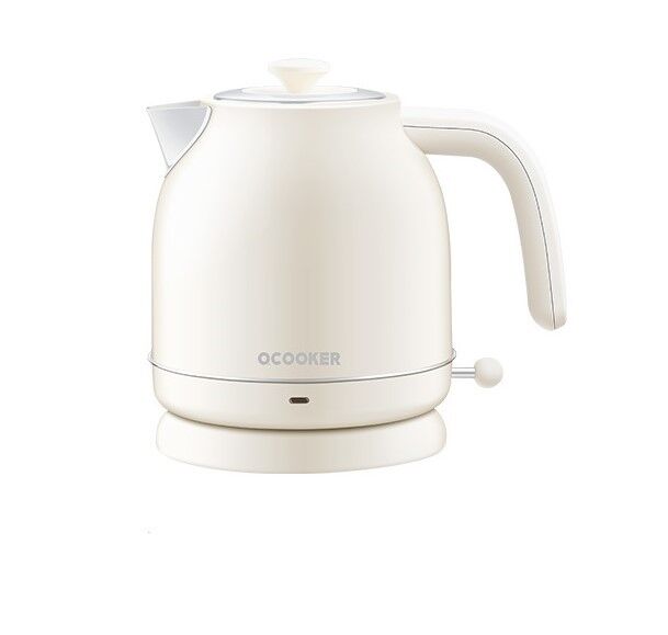 Электрический чайник Qcooker Retro Electric Kettle 1.7L (White/Белый) - 1