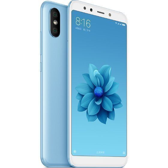 Смартфон Xiaomi Mi A2 128GB/6GB (Blue/Голубой) - отзывы - 2