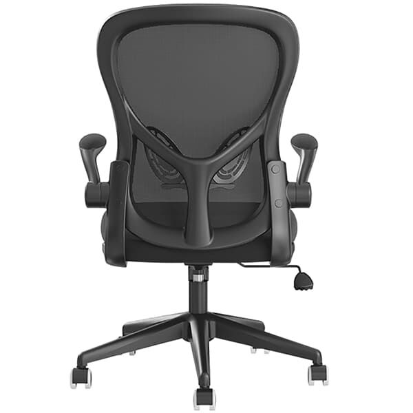 Кресло компьютерное HBADA ergonomic double-waisted waist computer chair HDNY163WM (Black) - 3