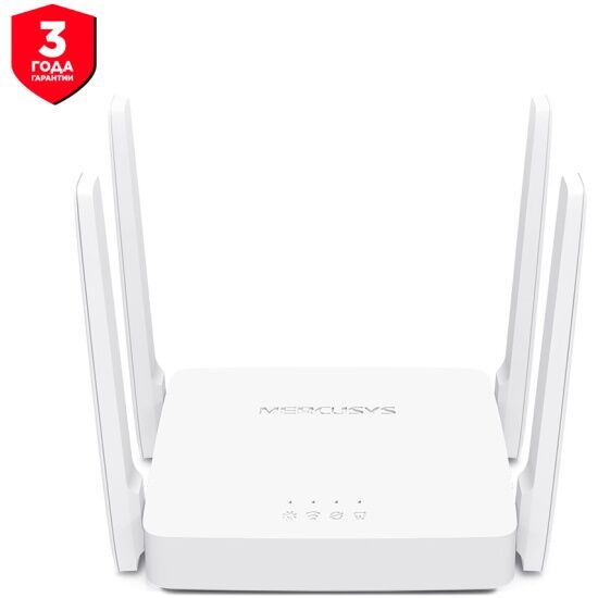 Wi-Fi роутер Mercusys AC10, белый - 3