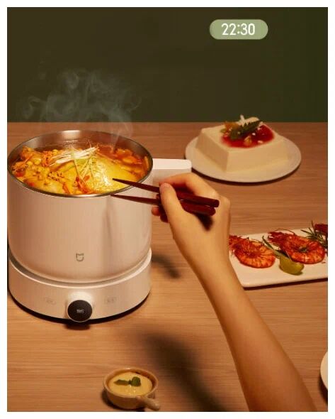 Умная многофункциональная кастрюля Mijia Smart Multifunctional Cooking Pot (MDZG01) 1.5L 1000W  белый - 2