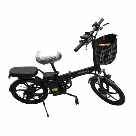 Электровелосипед Spetime E-Bike S6 Plus Black RU - 4