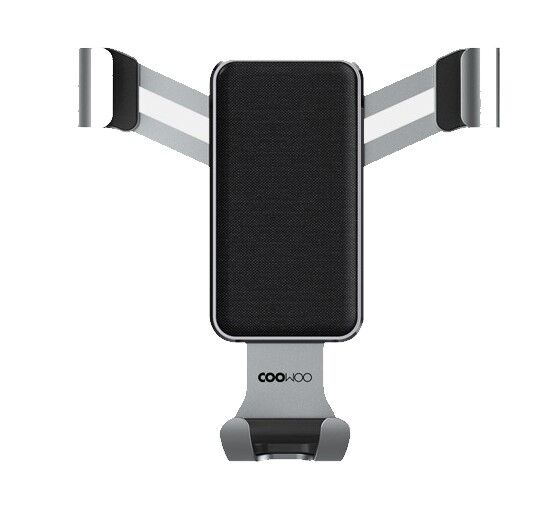Автомобильный держатель для телефона COOWOO Gravity Car Phone Holder T200 (Silver/Серебристый 