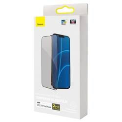 Защитное стекло BASEUS SGQP020501 для iPhone 13 Pro Max 6.7, 0.23mm, черный, 2pcs - 3