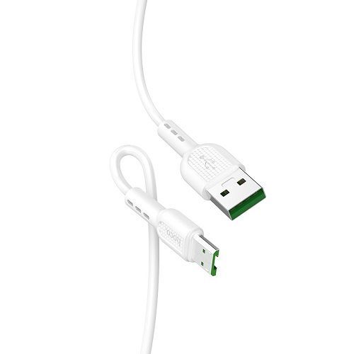 USB кабель HOCO X33 Surge Type-C, 5А, 1м, TPE (белый) - 1