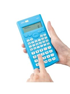 E1710A/BLU калькулятор Deli E1710A/BLU синий 102-разр. - 6