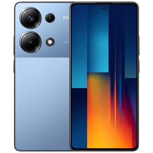 Смартфон Poco M6 Pro 8Gb/256Gb Blue EU NFC - 1