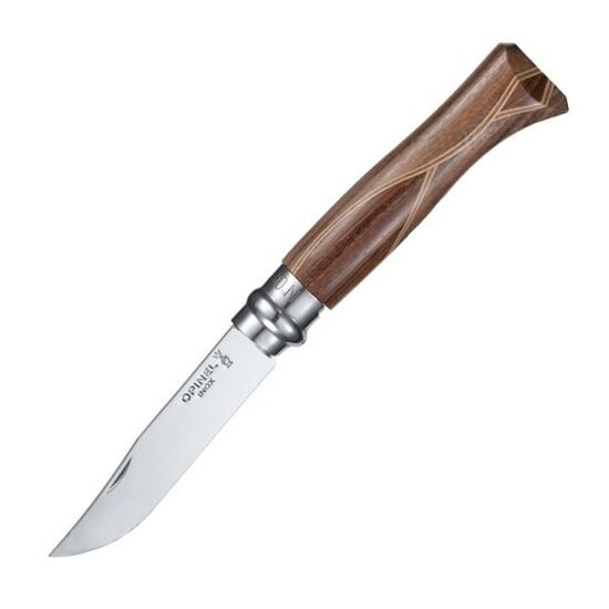 Нож Opinel 6 Chaperon, рукоять африканское дерево, футляр, 001400 - 2