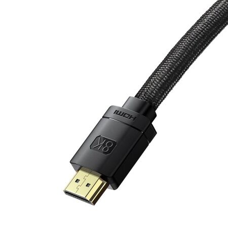 Кабель BASEUS High Definition Series, HDMI 8K, 0,5 м, черный - 5