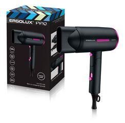 Фен ERGOLUX ELX-HD13-C02 черный/розовый PRO - 3