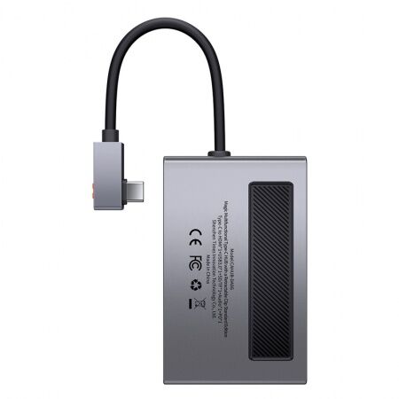 Переходник BASEUS Magic Multifunctional, Разветвитель, Type-C - USB3.0 + 4K HD + TF/SD + jack 3.5, с - 6