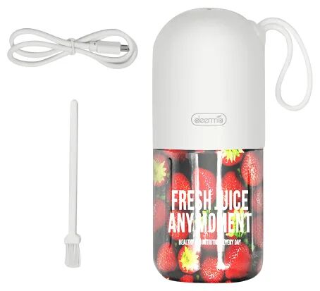Портативный блендер-соковыжималка Deerma Fruit Juicer DEM-NU01 (White) - 10