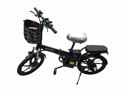Электровелосипед Spetime E-Bike S6 Plus Black RU - 5