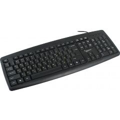 KB-8351U-BL Клавиатура Gembird черный, USB, 104 клавиши - 2